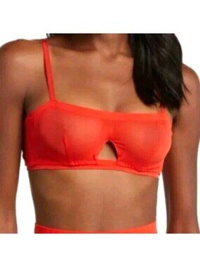 We are HAH Free People Wired Bra Blood Orange Red Size 30-38D #62300